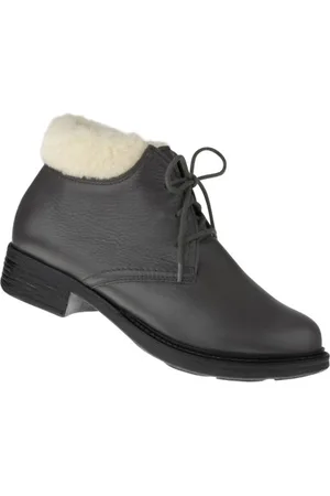 tessamino Tessamino | Damen Stiefeletten | Hirschleder | Weite H | wechselbares Fußbett mit Warmfutterüberzug
