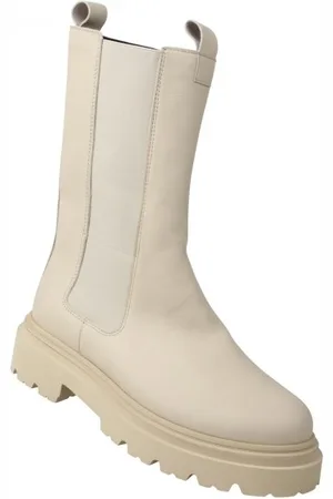 tessamino Tessamino | Damen Stiefel | Leder | Weite H | wechselbares Fußbett mit Warmfutterüberzug
