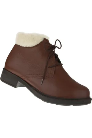tessamino Tessamino | Damen Stiefeletten | Hirschleder | Weite H | wechselbares Fußbett mit Warmfutterüberzug