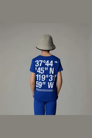 The North Face Coordinates T-shirt Mit Grafik Für Jungen Größe L male