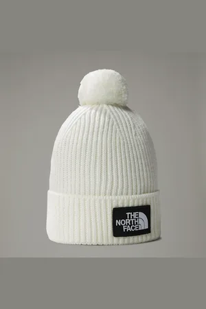 The North Face Tnf Logo Box Beanie Mit Bommel Größe Einheitsgröße male