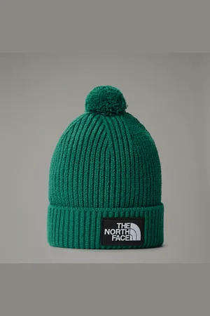 The North Face Tnf Logo Box Beanie Mit Bommel Größe Einheitsgröße male