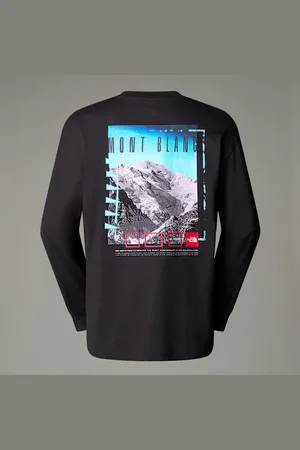 The North Face Axys Langarm-shirt In Oversize Größe L male