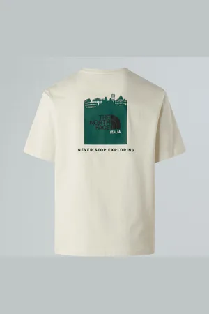The North Face Nse Italy Relaxt Geschnittenes T-shirt In Unisex Größe L male