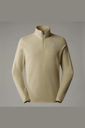 The North Face 100 Glacier Fleece Mit 1/4-langem Rv Für Herren Größe XL male