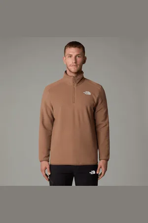The North Face 100 Glacier Fleece Mit 1/4-langem Rv Für Herren Größe L male
