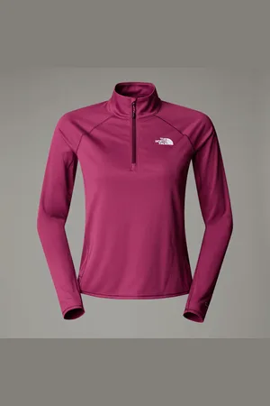 The North Face Sunriser Langarm-top Mit 1/4-langem Rv Für Damen Größe L female