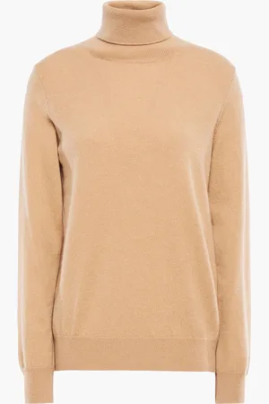 N.PEAL Rollkragenpullover aus Kaschmir - Neutral - L