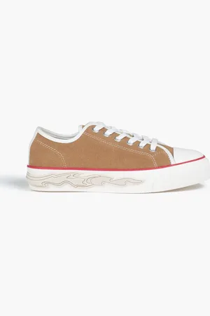 Sandro Sneakers aus Veloursleder - Braun - EU 36