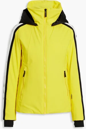 Fusalp Sidonie wattierte Skijacke mit Kapuze und Streifen - - FR 40