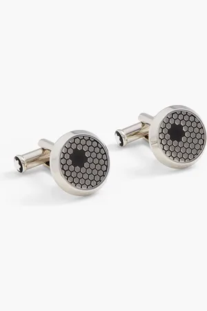 Montblanc Silberfarbene Manschettenknöpfe - Metallic - OneSize