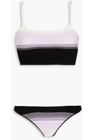 Missoni Zweifarbiger Bikini aus Häkelstrick - Lila - IT 38