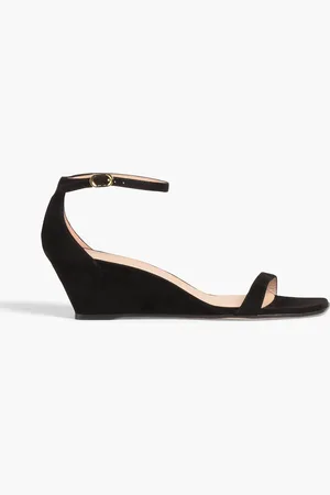 Stuart Weitzman Wedges aus Veloursleder - - EU 38.5