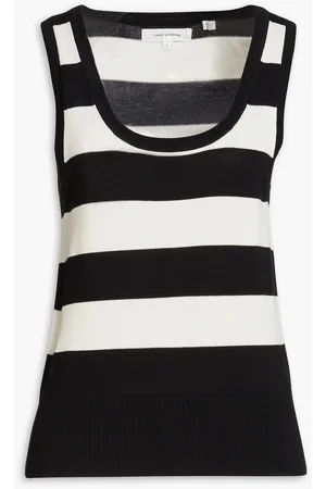 Chinti & Parker Gestreiftes Tanktop aus Baumwolle - - S