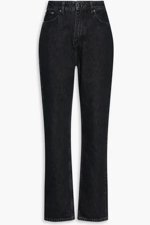 Ganni Organic hoch sitzende Jeans mit geradem Bein - - 31W/ 34L