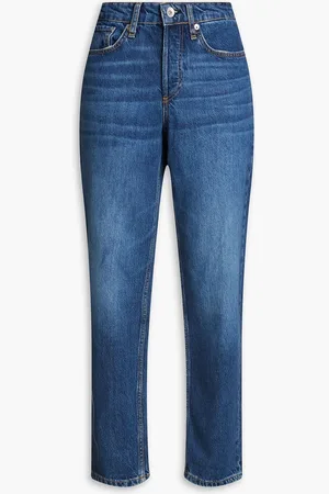 RAG&BONE Rosa Boyfriend-Jeans in ausgewaschener Optik - Blau - 23