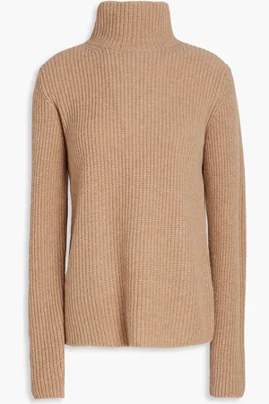 Vince Rollkragenpullover aus geripptem Kaschmir - Neutral - XS