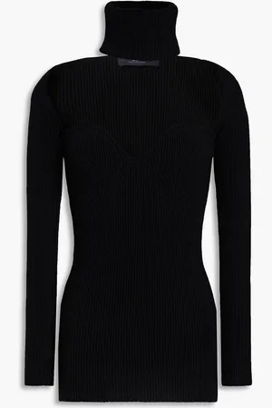 Arch4 Amandine wandelbarer Pullover aus geripptem Kaschmir - - L