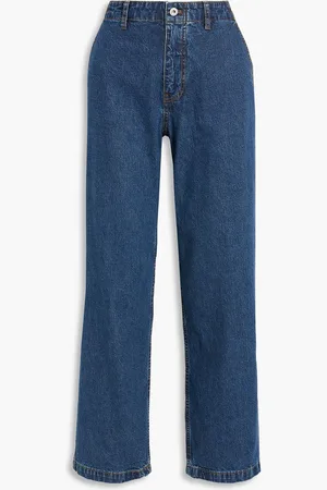 ALEX MILL Bleecker hoch sitzende Jeans mit geradem Bein - Blau - 30