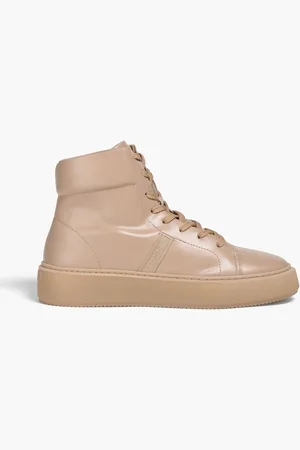Ganni High-Top-Sneakers aus Kunstleder - Neutral - EU 40