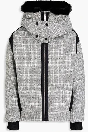 Fusalp Gesteppte Skijacke aus Tweed mit Kapuze - - FR 42