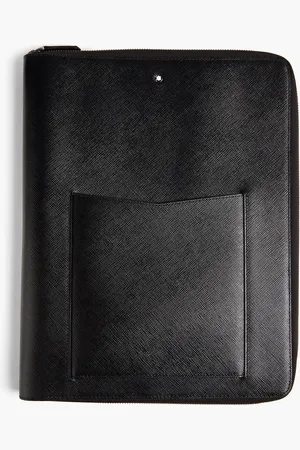 Montblanc Dokumententasche aus strukturiertem Leder - - OneSize