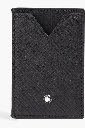 Montblanc Kartenetui aus strukturiertem Leder - - OneSize