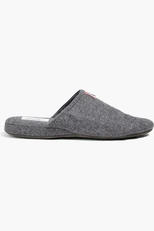 Thom Browne Slippers aus Filz mit Streifen - - US 9
