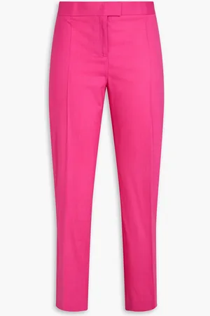 Serafini Hose mit schmalem Bein aus Stretch-Wolle - Pink - IT 38