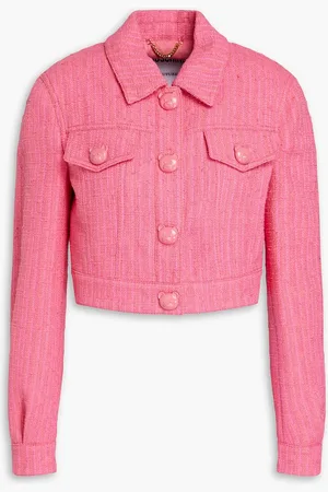 Moschino Jacke aus Tweed aus einer Baumwollmischung - Pink - IT 38