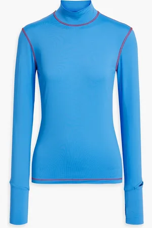 Aztech Next To Skin Baselayer aus Stretch-Jersey mit Stehkragen - Blau - L