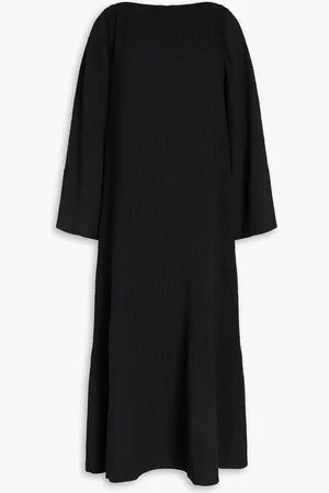 By Malene Birger Genevieve Midikleid aus plissiertem Crêpe - - DE 32