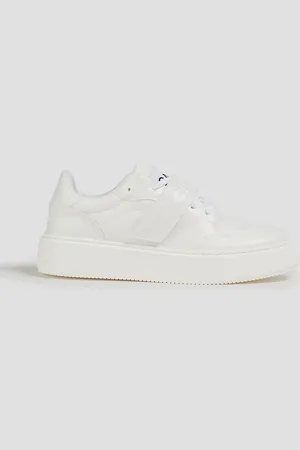 Ganni Sneakers aus Kunstleder und Canvas - - EU 40
