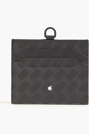 Montblanc Kartenetui aus strukturiertem Leder - - OneSize