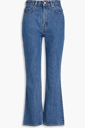 Ganni Hoch sitzende Bootcut-Jeans - Blau - 30W/ 34L