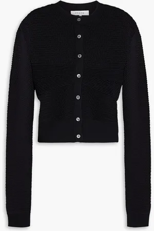 Frame Cardigan in Häkeloptik - - XS