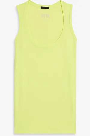 ATM Anthony Thomas Melillo Tanktop aus Baumwoll-Jersey - Grün - L