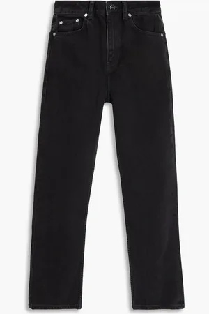 Ganni Hoch sitzende Cropped Jeans mit geradem Bein - - 30W-32L
