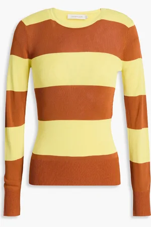 ZIMMERMANN Strickpullover mit Streifen - Gelb - 3