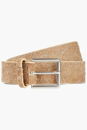 Paul Smith Gürtel aus gebürstetem Veloursleder - Neutral - 34