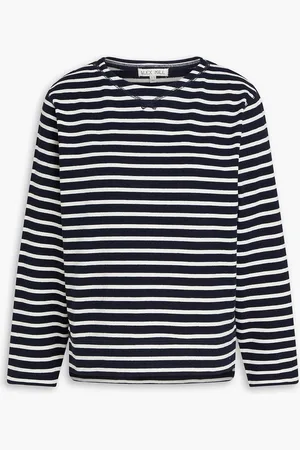 ALEX MILL Lakeside Oberteil aus Baumwoll-Jersey mit Streifen - Blau - XS