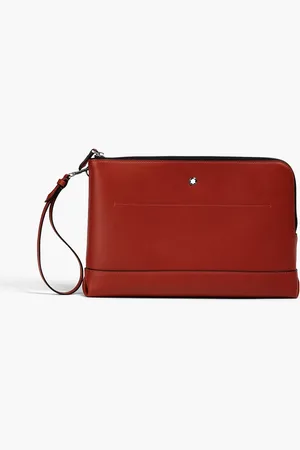 Montblanc Pochette aus Leder - Rot - OneSize