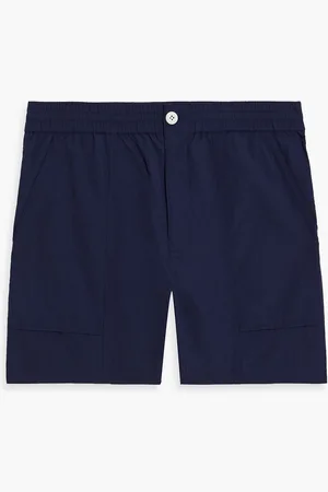 ALEX MILL Utility Shorts aus Shell mit Tunnelzug - Blau - XL