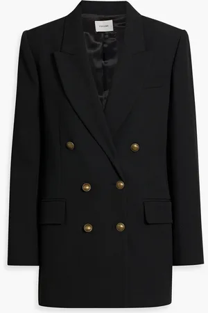 Frame Doppelreihiger Blazer aus Twill - - US 4