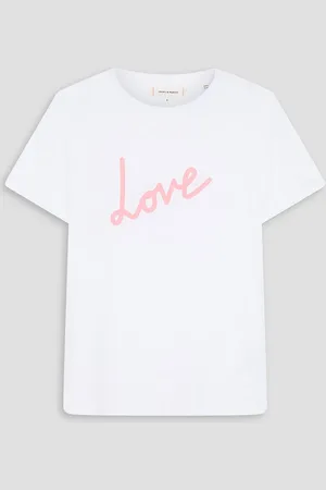 Chinti & Parker T-Shirt aus Baumwoll-Jersey mit Print - - XS