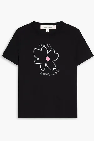 Chinti & Parker T-Shirt aus Baumwoll-Jersey mit Print - - S