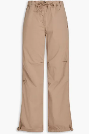 Ganni Cargohose aus Popeline aus einer Baumwollmischung - Neutral - DE 36