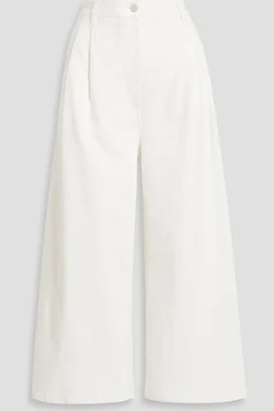 Altuzarra Culottes aus Denim mit Falten - - FR 36