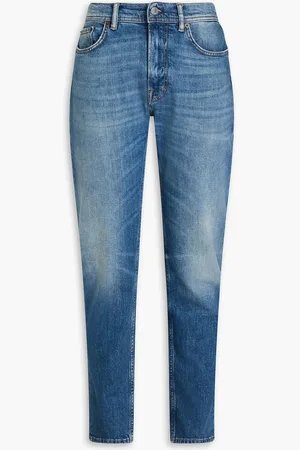 Acne Studios Halbhohe Jeans mit schmalem Bein - Blau - 25W/ 34L