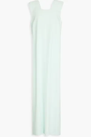 BITE Maxikleid aus Crêpe - Grün - UK 10